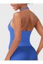 YEOREO SoftHue قميص نسائي بدون أكمام بتصميم هالتر - 4