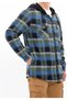 ZENTHACE Mens Sherpa Lined Full Zip Check Jacket - 4