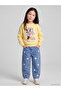 Esvab • Modern & Distinctive Floral Embroidered Barrel Fit Girls' Jean Pants