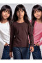Esvab • Modern & Distinctive Zero Roba Collar Girls' T-Shirt 3-Pack - 2