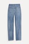 Women's Indigo Mom Fit Jean Pants - 2