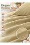 Bedsheet Set, Beige Pinstripe Pattern, 100% Cotton, 125 GSM - 3