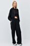 Women's High Waist Wide Leg Sweatpants - 3