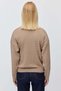 Women's Hair Braided Half Fisherman Zipper Knitwear Sweater - 7