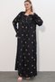 Bdart Women's Floral Print V-Neck Maxi Dress - 4