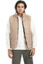 Mens Basic Turtle Neck Bomber Vest VEST