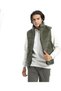 Mens Basic Turtle Neck Bomber Vest VEST
