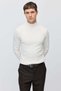 Men's Ribbed Half Turtleneck Knitwear Sweater - 3