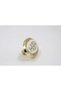 Izmir Model Polymer Button Handle Gold Color (B-39-D-22) - 3
