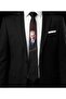 Ataturk Signed Black Special Design Tie (7 cm) - Classic Cut (Special Boxed) - 2