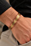 Men's Women's Copper Bracelet Double Color Spike Weave Model Adjustable Bracelet - 5