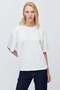 Women's Crew Neck Drop Shoulder T-Shirt - 2