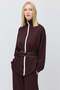 Women's Belted High-Neck Sweatshirt - 2