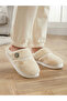 Luna Ecru Women's House Slippers
