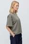 Women's Crew Neck Drop Shoulder T-Shirt - 3