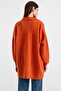 Salaş Soft Fabric Knitwear Cardigan Oranj 8299 - 6
