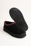 Trends Women's Home and Outdoor Daily Closed-Front Slippers Boston Sabo Plush Fur Inside Slippers Black - 3