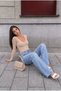 Blue Effect High Waist Stretchy Wide Leg Jeans - 7