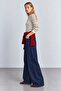 Washable Wide Leg Women's Jean Pants |   Mkw4611634-1 - 3