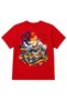 Romania Castle Mountains & Compass Graphic Kids T-Shirt