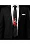 Black Special Design Tie with Ataturk Portrait and Turkish Flag (7 cm) - Comes with Special Box - 2