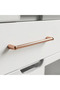 Tomurcuk 7030 Model Rose Color Handle 224mm (Tmc-7030-224-91)