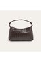 Women's Brown Knitted Textured Handbag