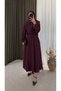 Azalea Zippered Skirt Suit - 3205 - Plum