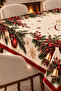 Christmas Tablecloth – Jacquard Fabric, No Ironing Required - 4