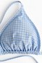 Padded triangle bikini top - 5