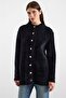 Pearl Detailed Soft Fabric Knitwear Cardigan Black 8296 - 2