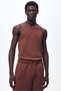 Slim Fit Ribbed vest top - 3