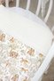 Double-Sided Baby Blanket, 100% Cotton Waffle Pique |   Pillowcase with Gift - Woodland Friends - 70 X 105 cm - 4