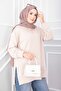 Slit Tunic Beige