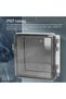 Electrical Junction Box, ABS Plastic Transparent Hinged Cover Project Box IP67 Waterproof Electrical - 2