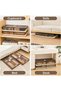 2 Pack Plastic Stackable Under Bed Storage with Wheels, 13.5 Gal Underbed Clothing Containers with L - 5