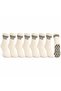 Db Line Non-Slip Yoga Pilates Socks 8-Pack |   Cotton Silicone Sole, Barre Studio Sports - 4