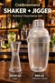 Shaker and 20/40 ml Jigger Cocktail Preparation Set Polycarbonate - 3