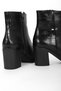 Snapd Women's Buckle Detailed Side Zipper Heeled Boots B4758 - 5