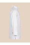 Durable Premium Alpaca Fabric Women's Chef Jacket - Double-Breasted Stand Collar Professional Chef Coat - Name Embroidery Gift White/Black - 3