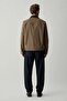 Brown Men's Jacket M0110859-70378 - 4