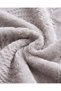 Grey Embossed Jacquard Blanket 200 × 220 cm - 4