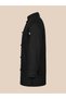 Durable Premium Alpaca Fabric Women's Chef Jacket - Double-Breasted Stand Collar Professional Chef Coat - Name Embroidery Gift White/Black - 4