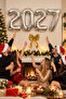 New Year's Balloon 100 cm Silver Gray Large Size Foil Number Balloon Set New Year Decorative Ornaments