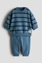 2-piece printed sweatshirt set