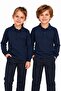 Pamuklu Unisex Polo Yaka Basic T-Shirt