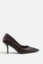 Astra Women's Brown Pointed Toe Heeled Stiletto A003-K3820 - 2