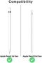Replacement Tips Compatible with Apple iPad Pro pencil - [2 Pack] Apple Pencil Replacement Tips iPen - 2