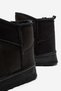 Thin Sole Mini Boots Black - 4