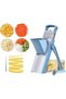 Vegetable Chopper, Mandoline Slicer for Kitchen,Adjustable Thickness, Quick Kitchen Salad Chopper wi - 8